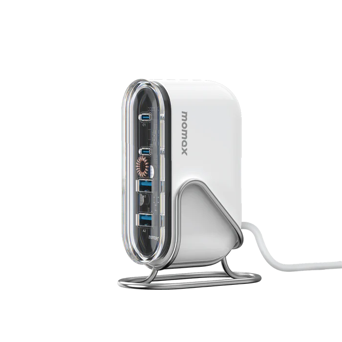 1-Charge Flow 4-Port GaN Charger 80W